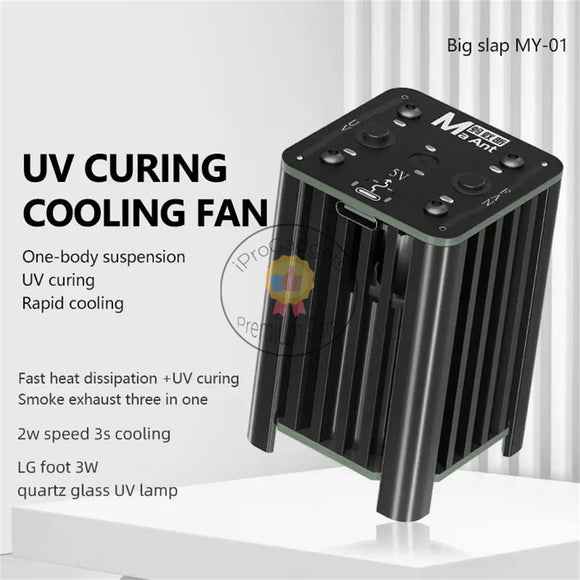 MaAnt MY-01 3 in 1 UV Curable Cooling Fan Electric Component Smoke Exhausting Curing Tool