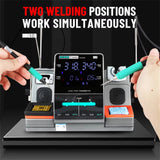 SUGON T3602 240W Soldering Station Double Handle Nano Electronics Soldering Iron Kit Phone IC Repair High Precision Welding Tools