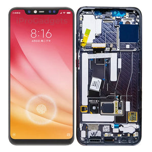 Replacement New Display For Xiaomi Mi 8 Explorer M1807E8S AMOLED Touch Screen With Frame Full Assembly