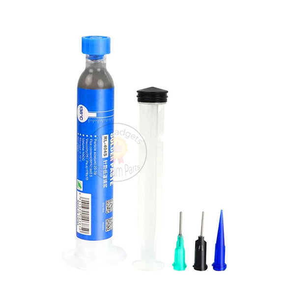 Relife RL-404S Solder Paste Lead-free 138°C Low Temperature 10CC Tin Liquid BGA Soldering Fluxes