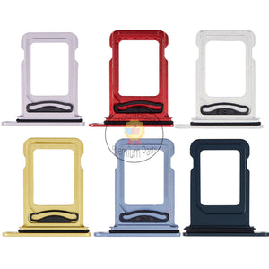 Replacement for iPhone 14 14 Plus Dual Sim Card Tray Yellow Midnight Blue Red Starlight Purple