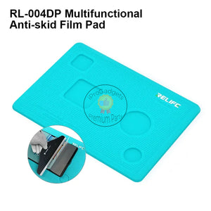 Relife RL-004DP LCD Screen Protective Film Anti-slip Silicone Pad for Mobile Phone Tablet Camera Protection Card Slot Film Mat