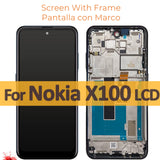 Replacement LCD Display Touch Screen With Frame For Nokia X100 5G