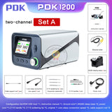 i2C PDK1200 300W Dual Soldering Station Work with T115 T210 T245 Tools Welder Repair BGA SMD Phone Various Components