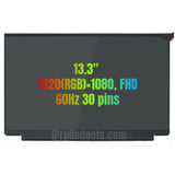 Replacement New Display M133NWF4 R0 R3 13.3 inch FHD IPS LCD Screen Panel 60hz