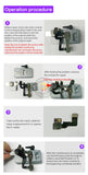 i2c CF Calibrator Face ID Alignment Machine Tool for iPhone X to 14 Pro Max Dot Projector Matrix Fixture Holder