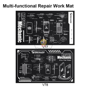 Mechanic V77 V78 Multifunction Repair Pad Heat Insulation Mat for Mobile Phone Camera Watch Motherboard Chip Welding Repair