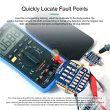 Relife TB-07 No-disassembly Mobile Phone Fault Detection Tail Board IPhone Android Fault Quick Location Repair Test Board Tool