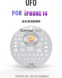 Mechanic UFO Series LCD Screen Protection Planting & Tin Steel Stencil for iPhone 14 to 15 Pro Max