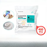 Nasan 400Pcs/Bag Dust Free Cloth Super Soft Dust Free Wiper LCD Screen Cleanroom Wiper for Mobile Phone Pad Tablet Cleaning