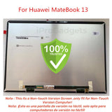 Replacement New Display for Huawei MateBook 13 13-53010FYW LCD Screen Non-Touch Version