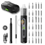 Jakemy JM-8196 35in1 Electric Screwdriver Set Dual Dynamics High-Precision Adaptive Torque For Electronics Repair Tools