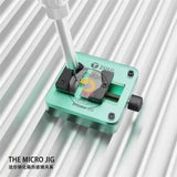 2UUL THE MICRO JIG Holder Universal Chip MINI Fixture BGA Glass Holder Phone Motherboard NAND CPU IC Cleaning Clamp Repair Tools