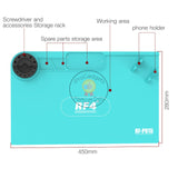 RF4 Latest Upgraded 450 * 280MM Multifunctional Thickened High-temperature Maintenance Pad RF-PO15 With Storage Bracket