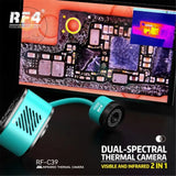 RF4 RF-C39 2-in-1 4K Visible And Infrared Dual-Spectral Thermal Camera for Phone Motherboard Troubleshooting