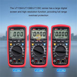 UNI-T UT139A UT139B UT139C True RMS Digital Multimeter Ohmmeter Capacitance Tester Ammeter Auto Range AC DC Voltmeter