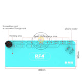 RF4 RF-PO16 Silicon Working Pad 800X300 MM Thickened High Temperature Resistance Solder Pad Tool for Mobile Phone Repair