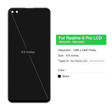 Pantalla táctil LCD de repuesto para OPPO Realme 6 Pro RMX2061 RMX2063 