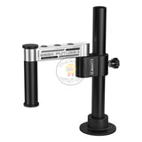 Luowei LW-GK01 Microscope Swing Arm 360 ° Movable Lift Universal Metal Bracket Aluminum Alloy Foldable Column Support Tool