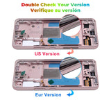 Replacement AMOLED Display For Samsung Galaxy S22 5G SM-S901B S901U S901W Touch Screen With Frame Assembly