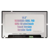 Replacement New Display N140HCN-E5B 14.0 inch 60HZ LCD Screen With Touch