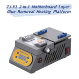 ZJ-X1 Universal Preheating Platform 2 In 1 Mobile Phone Motherboard Layering Tin Planting Glue Removal Heating Table Tool