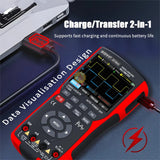 Zoyi Dual-Channel Oscilloscope ZT-703S Multifunction Multimeter Signal Generator 3-in-1 High Precision