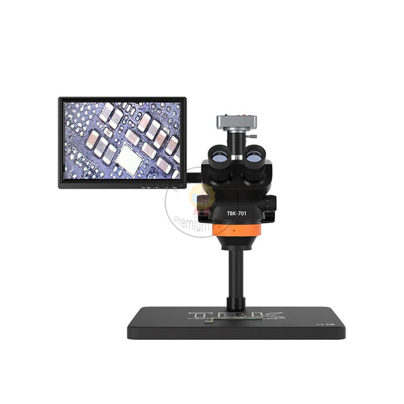 TBK 701 Trinocular Microscope Chip Circuit Board and Motherboard soldering BGA Rework Station Machine