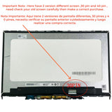 Replacement LCD Display Touch Screen With Frame For Dell Inspiron 5410 7415 P147G P147G001 P147G002 30Pin 40pin