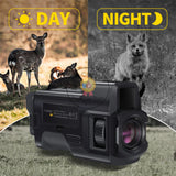 Fnirsi NVS-20 4K UHD Infrared Night Vision Monocular Telescope 300M 36MP 6X Zoom Digital Monoculars for Hunting Camping Outdoor