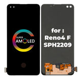 Pantalla táctil LCD AMOLED de repuesto para OPPO Reno4 F SPH2209