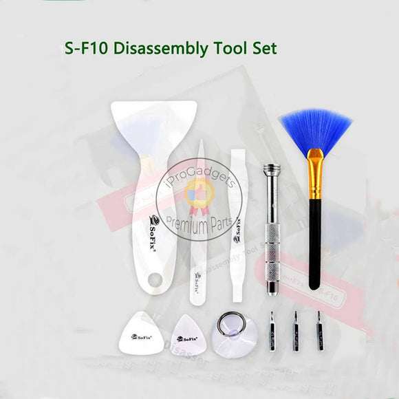 S-F10 Disassembly Tool Set for Macbook Laptop Tablet Used to Clean Machine Fans Replace Batteries Remove Screws and Cables