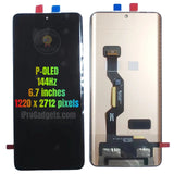 Replacement OLED Display Touch Screen Assembly For Motorola Edge 50 Ultra 5G Black