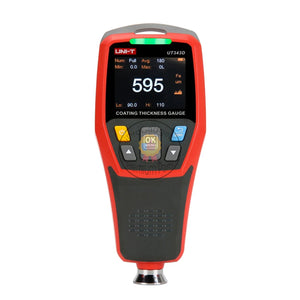 UNI-T UT343D Coating Thickness Gauge LCD Backlight 320 x 240 Pixels Digital FE/NFE Metal Car Paint Thickness Tester Meter