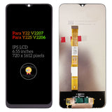 Replacement LCD Display Touch Screen Assembly For Vivo Y22 Y22s V2207 V2206