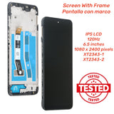 Replacement LCD Display Touch Screen With Frame For Motorola Moto G54 XT2343-1 XT2343-2