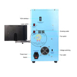 Sunshinee SS-890B Plus 20W Fiber Laser Machine With Smoke Extractor Engraving Etching Metal Remove Phone Back Cover Frame