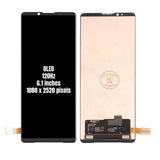 Reemplazo de pantalla LCD OLED, montaje de pantalla táctil para Sony Xperia 5 III XQ-BQ72 XQ-BQ52 XQ-BQ42 Q-BQ62