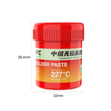 Relife RL- 406 227°C Lead-Free Hight Temperature Solder Paste Middle Layer Tin Planting