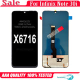 Replacement AMOLED Display Touch Screen Assembly For Infinix Note 30i X6716