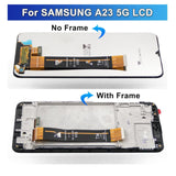 Pantalla táctil LCD de repuesto con marco para Samsung Galaxy A23 5G A236 A236U A236U1 A236B A236B/DS