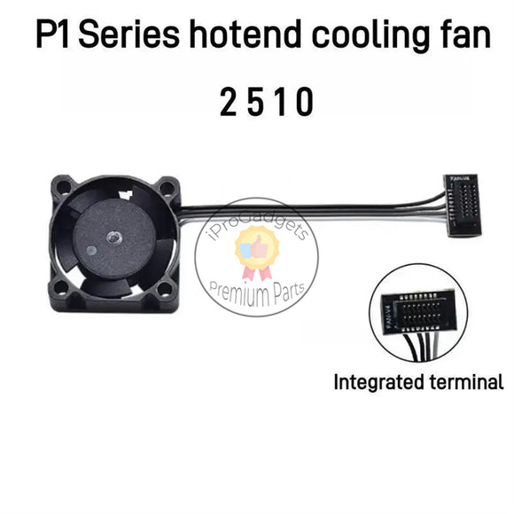 2510 Dual Ball Bearing Brushless Fan 5V Fans for Bambu P1P P1S 3D Printer Parts for Bambu Lab P1 Series Hotend Cooling Fan