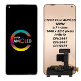 Replacement for OnePlus 11 1+11 PHB110 CPH2449 CPH2447 AMOLED Display Touch Screen Assembly