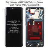 Ersatz für Huawei Mate 20 Pro LCD-Display Touchscreen mit Rahmenbaugruppe