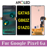Replacement OLED Display Touch Screen With Frame Assembly For Google Pixel 6a GX7AS GB62Z G1AZG Black