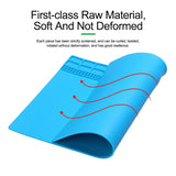 RL-004A 16 inch Silicone Pad Phone Repair Magnetic Insulation Soldering Mat