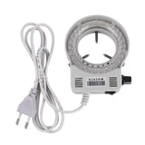 Microscope LED Ring Light Illuminator Lamp Adjustable Circle Light Industrial Camera Light