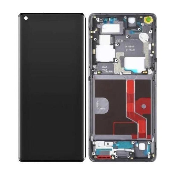 Replacement For OPPO Find X2 Pro CPH2025 PDEM30 OLED LCD Display Touch Screen With Frame Assembly Original