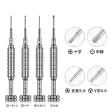 AMAOE 2D Precision Screwdriver For iPhone Android Mobile Phone Disassemble Openning Tools Kit 9PCS/Set