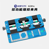 Mijing K23 Pro Universal PCB Holder Double Shaft Jig Fixture for iPhone Samsung Phone PCB IC Chip Motherboard Soldering Tools